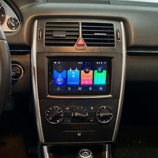 Multimídia Mercedes A180 A200 2010 2011 2012 2013 V2 Carplay 7" 2006 2007 2008 2009-V2 CAR AUDIO-Kitssom