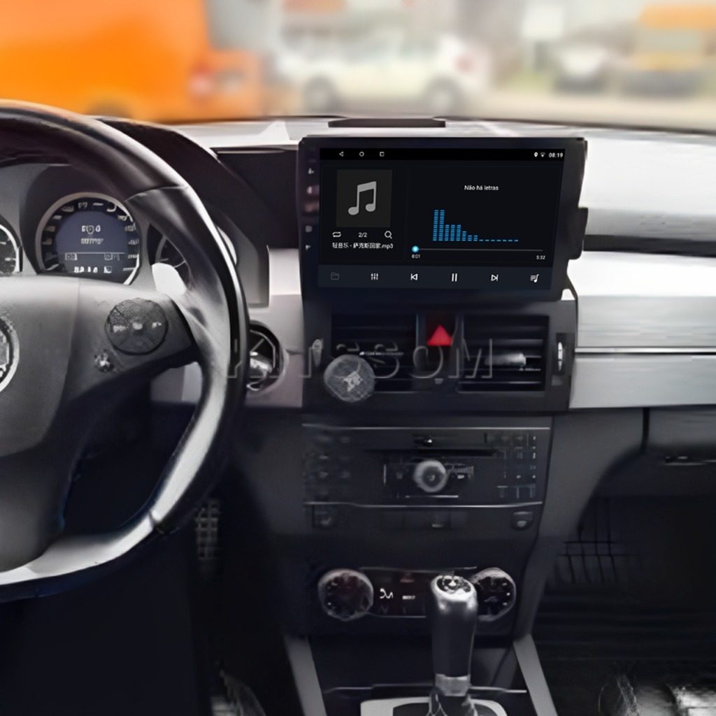 Multimídia Mercedes Benz GLK 2009 2010 2011 2012 V2 Carplay 9"-V2 CAR AUDIO-Kitssom