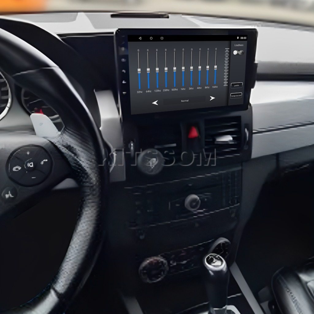 Multimídia Mercedes Benz GLK 2009 2010 2011 2012 V2 Carplay 9"-V2 CAR AUDIO-Kitssom