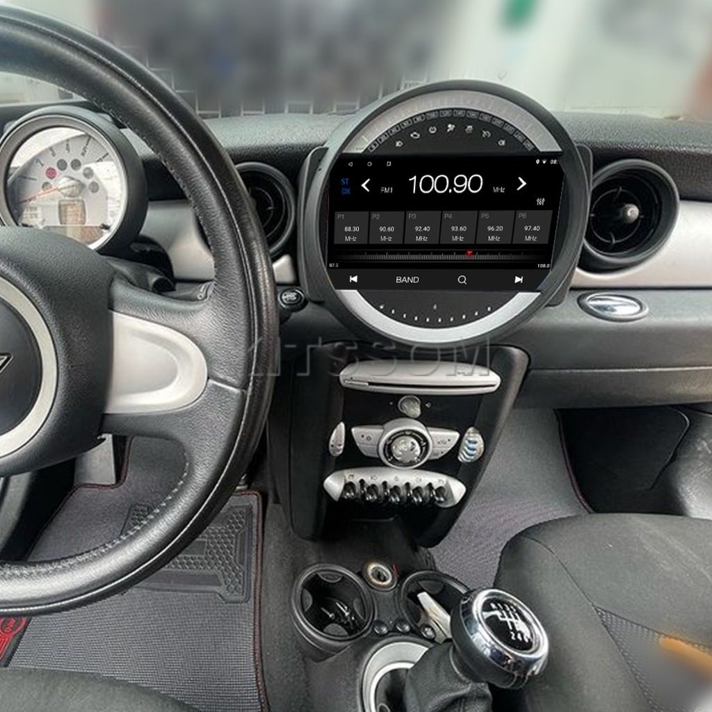 Multimídia Mini Cooper R56 2010 2011 2012 2013 V2 Carplay 9" 2006 2007 2008 2009-V2 CAR AUDIO-Kitssom