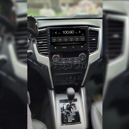 Multimídia L200 Triton Sport 2022 2023 2024 V2 Carplay 9"-V2 CAR AUDIO-Kitssom