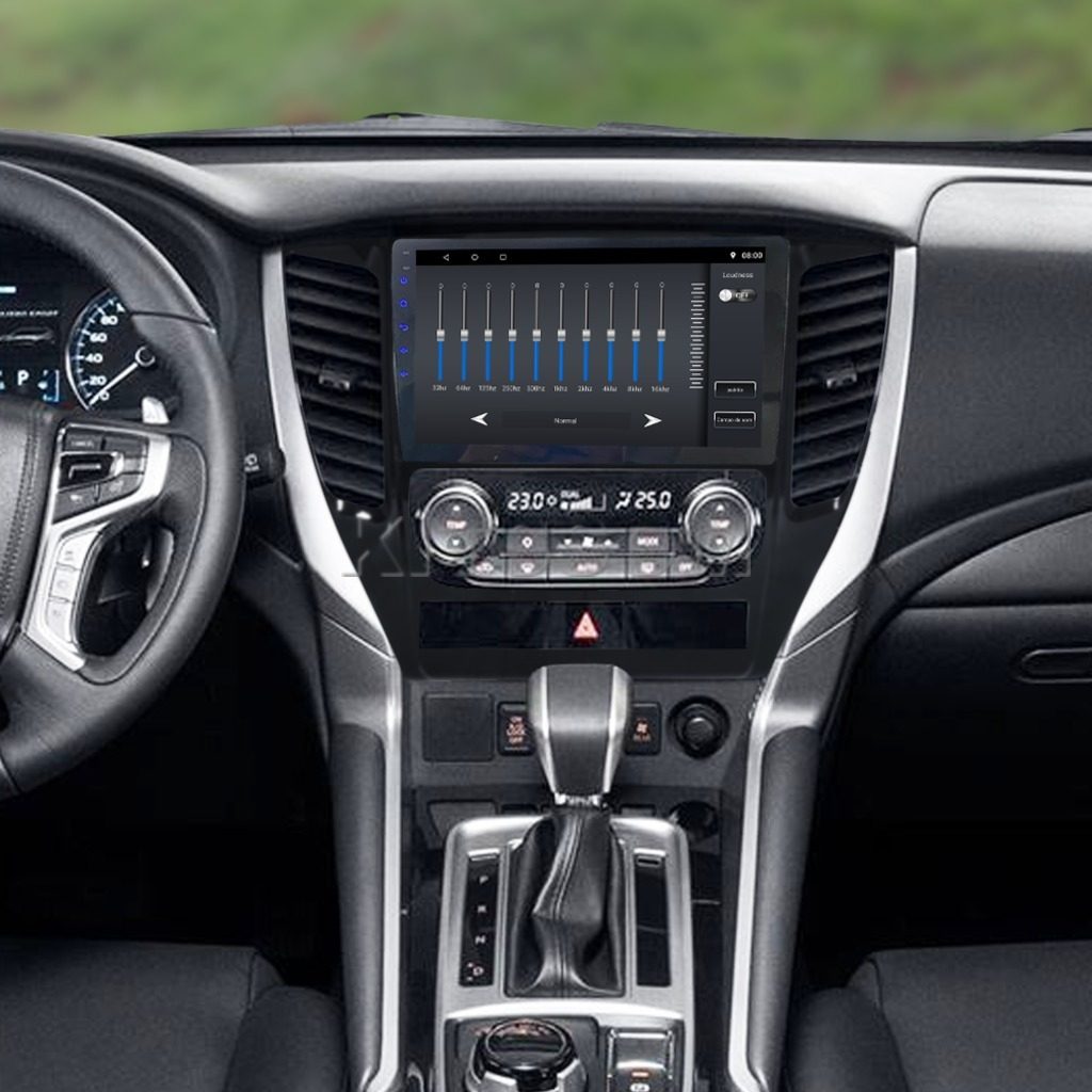 Multimídia Pajero Sport 2016 2017 2018 2019 2020 V2 Carplay 9"-V2 CAR AUDIO-Kitssom