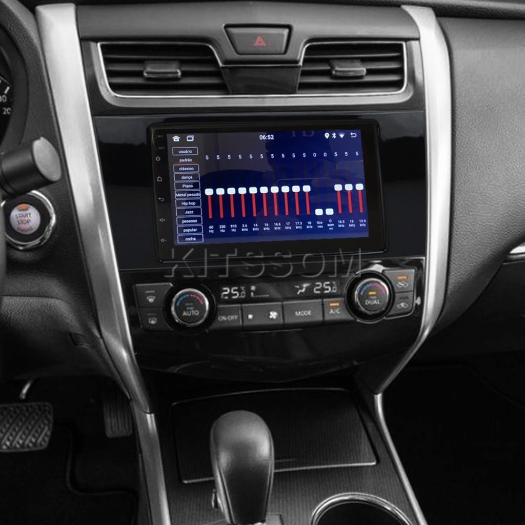 Multimídia Nissan Altima Teana 2016 2017 2018 V2 Carplay 7" 2013 2014 2015-V2 CAR AUDIO-Kitssom