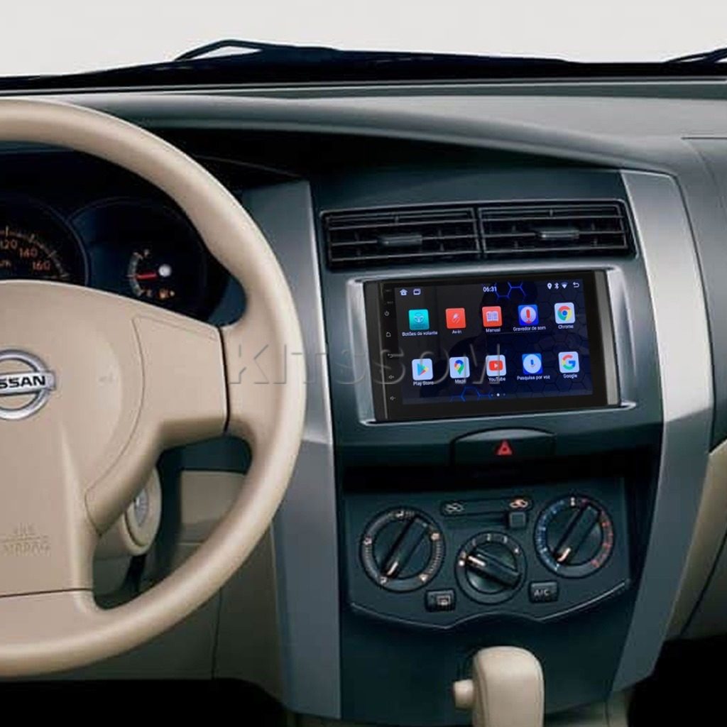 Multimídia Nissan Livina X Gear 2013 2014 2015 V2 Carplay 7" 2010 2011 2012-V2 CAR AUDIO-Kitssom