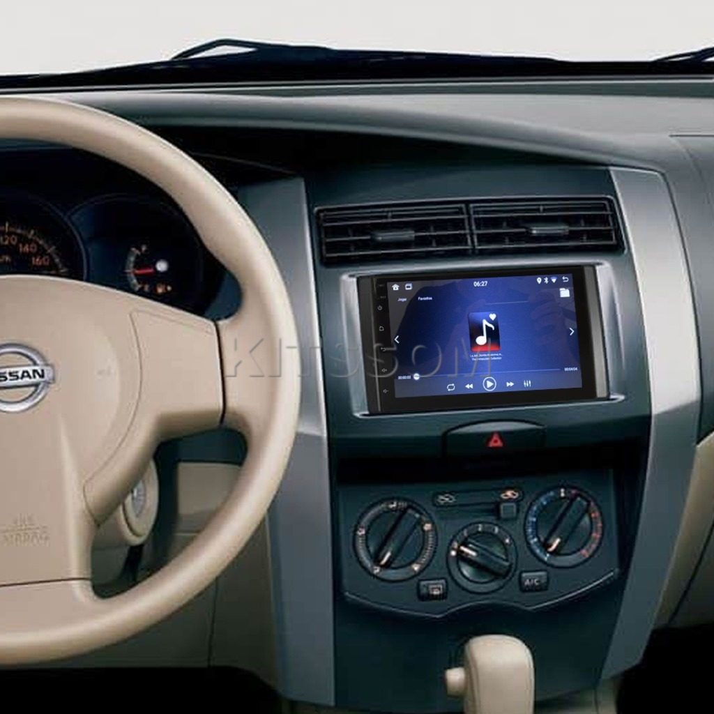 Multimídia Nissan Livina X Gear 2013 2014 2015 V2 Carplay 7" 2010 2011 2012-V2 CAR AUDIO-Kitssom