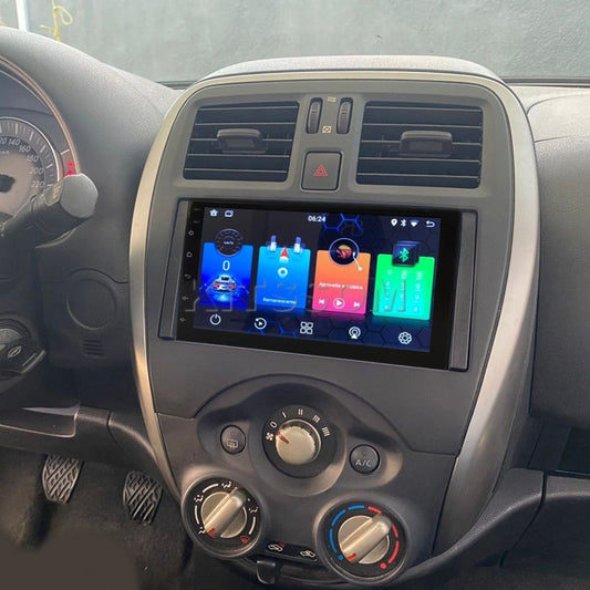 Multimídia Nissan March Versa 2016 2017 2018 2019 V2 Carplay 7" 2015-V2 CAR AUDIO-Kitssom
