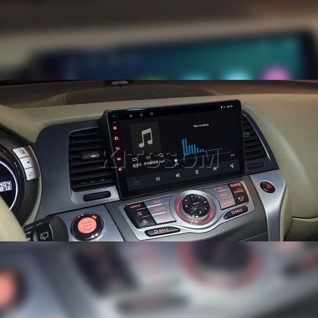 Multimídia Murano 2010 2011 2012 2013 2014 2015 V2 Carplay 9" Nissan-V2 CAR AUDIO-Kitssom