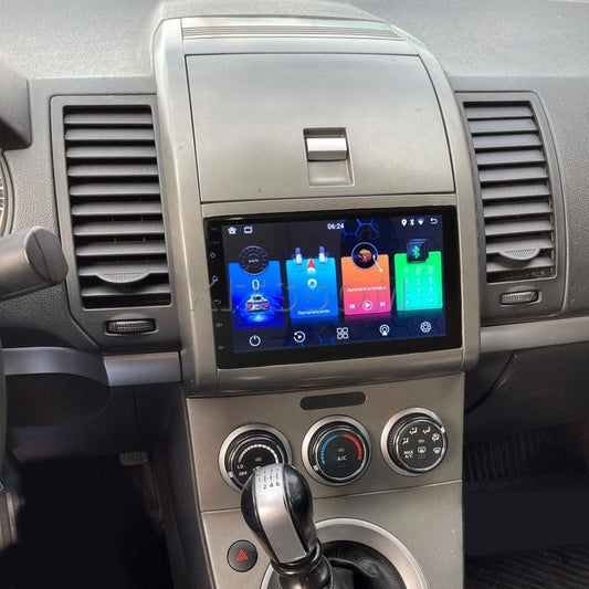 Multimídia Nissan Sentra 2007 2008 2009 2010 2011 V2 Carplay 7" 2006-V2 CAR AUDIO-Kitssom