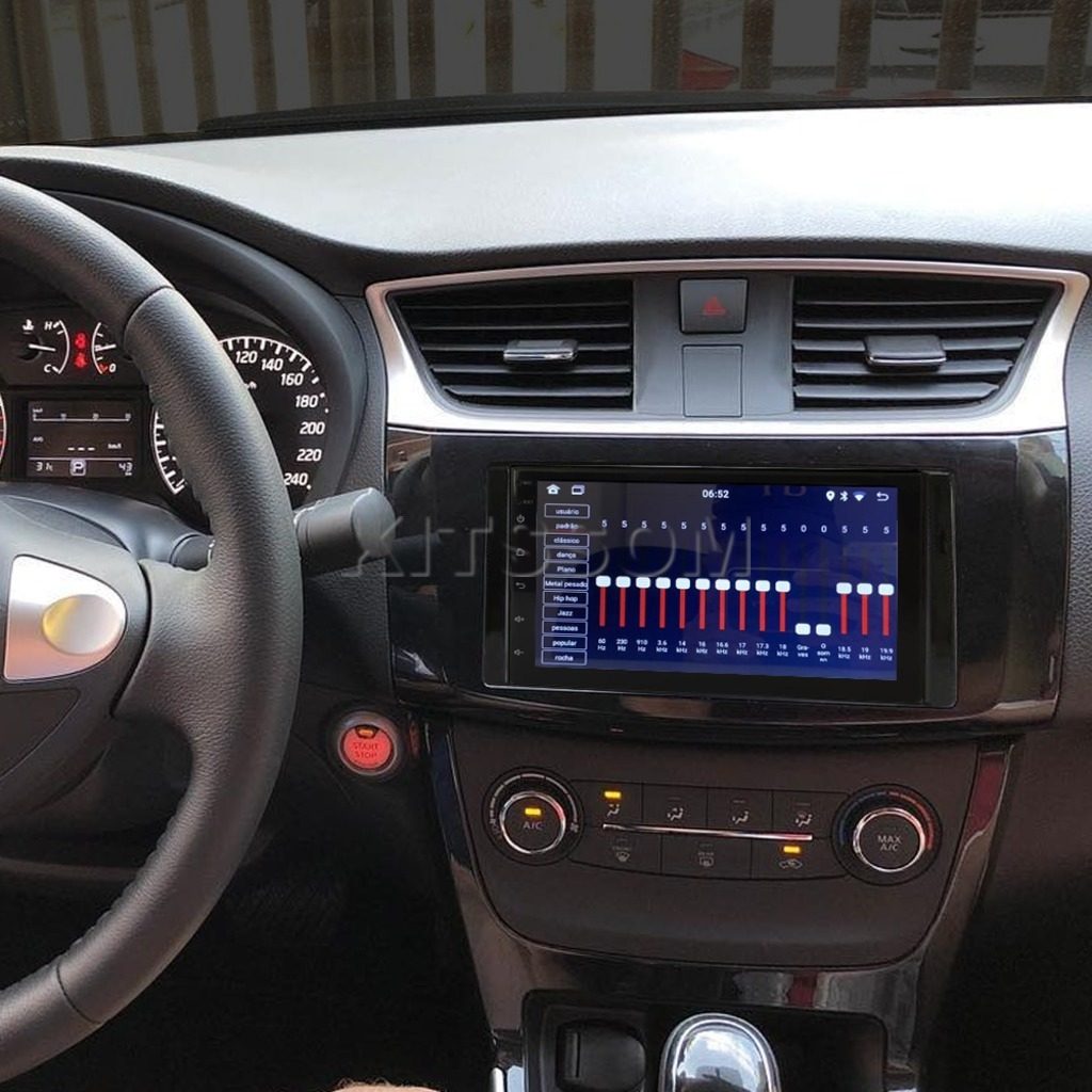 Multimídia Nissan Sentra 2015 2016 2017 2018 2019 V2 Carplay 7" 2011 2012 2013 2014-V2 CAR AUDIO-Kitssom