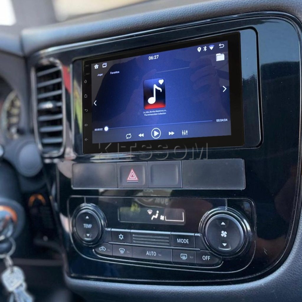 Multimídia Outlander 2015 2016 2017 2018 2019 V2 Carplay 7" 2013 2014-V2 CAR AUDIO-Kitssom