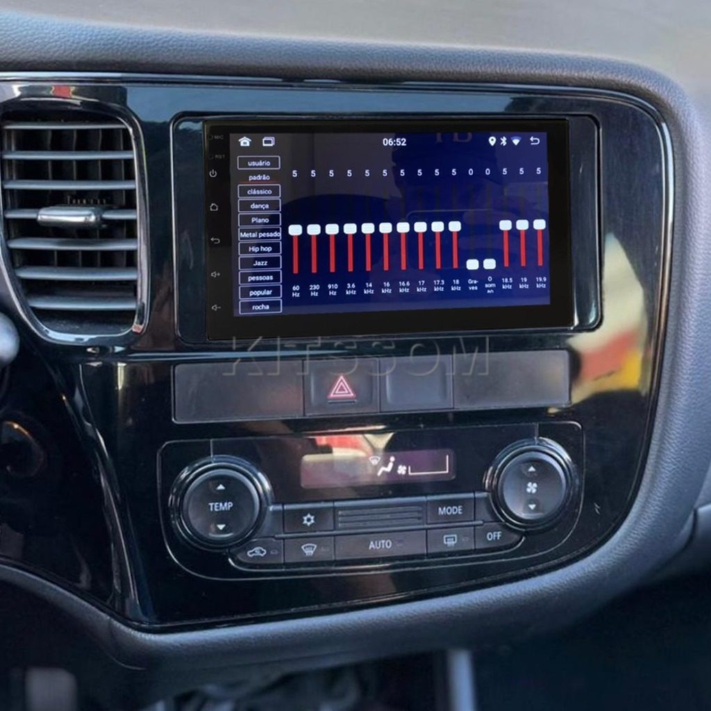 Multimídia Outlander 2015 2016 2017 2018 2019 V2 Carplay 7" 2013 2014-V2 CAR AUDIO-Kitssom