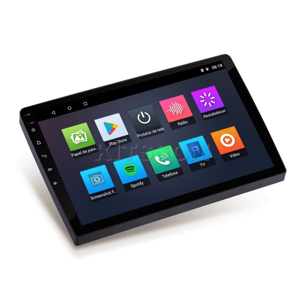 Multimídia Fusion 2014 2015 2016 2017 2018 2019 V2 Carplay 9" 2013-V2 CAR AUDIO-Kitssom