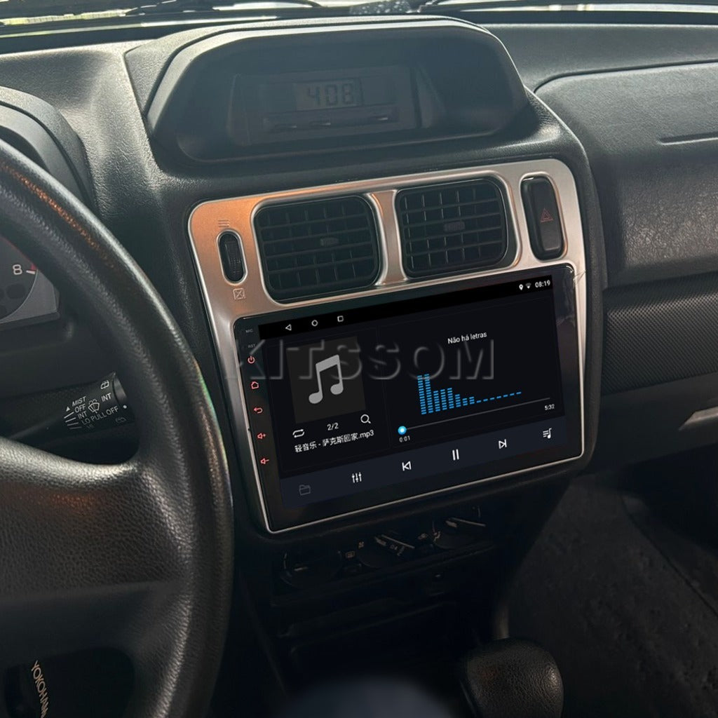Multimídia Pajero TR4 2011 2012 2013 2014 2015 V2 Carplay 9" 2009 2010-V2 CAR AUDIO-Kitssom