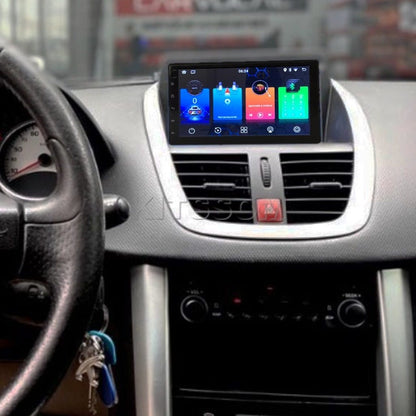 Multimídia Peugeot 207 2010 2011 2012 2013 2014 V2 Carplay 7" 2007 2008 2009-V2 CAR AUDIO-Kitssom