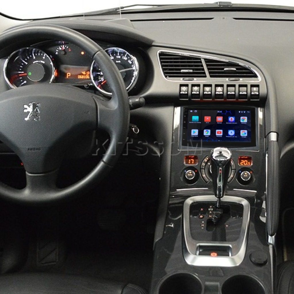 Multimídia Peugeot 3008 2013 2014 2015 2016 2017 V2 Carplay 7" 2011 2012-V2 CAR AUDIO-Kitssom