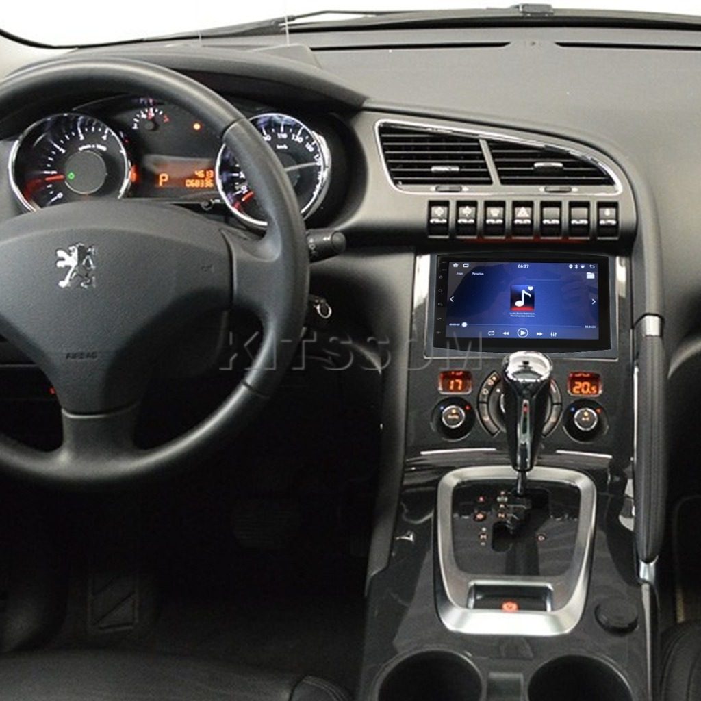 Multimídia Peugeot 3008 2013 2014 2015 2016 2017 V2 Carplay 7" 2011 2012-V2 CAR AUDIO-Kitssom
