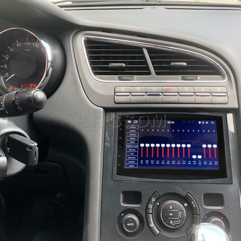 Multimídia Peugeot 3008 2013 2014 2015 2016 2017 V2 Carplay 7" 2011 2012-V2 CAR AUDIO-Kitssom