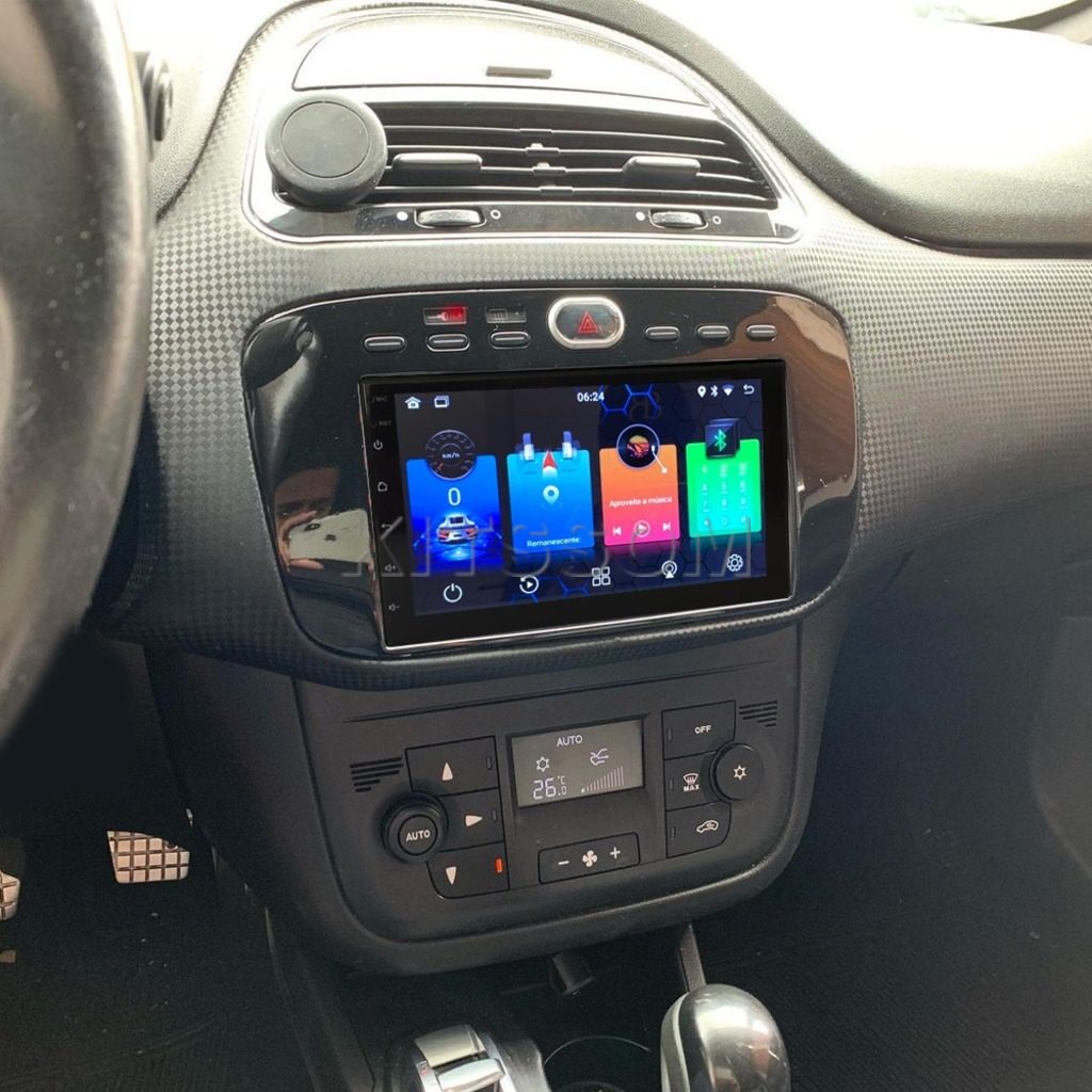 Multimídia Punto Linea 2015 2016 2017 2018 2019 V2 Carplay 7" 2013 2014-V2 CAR AUDIO-Kitssom