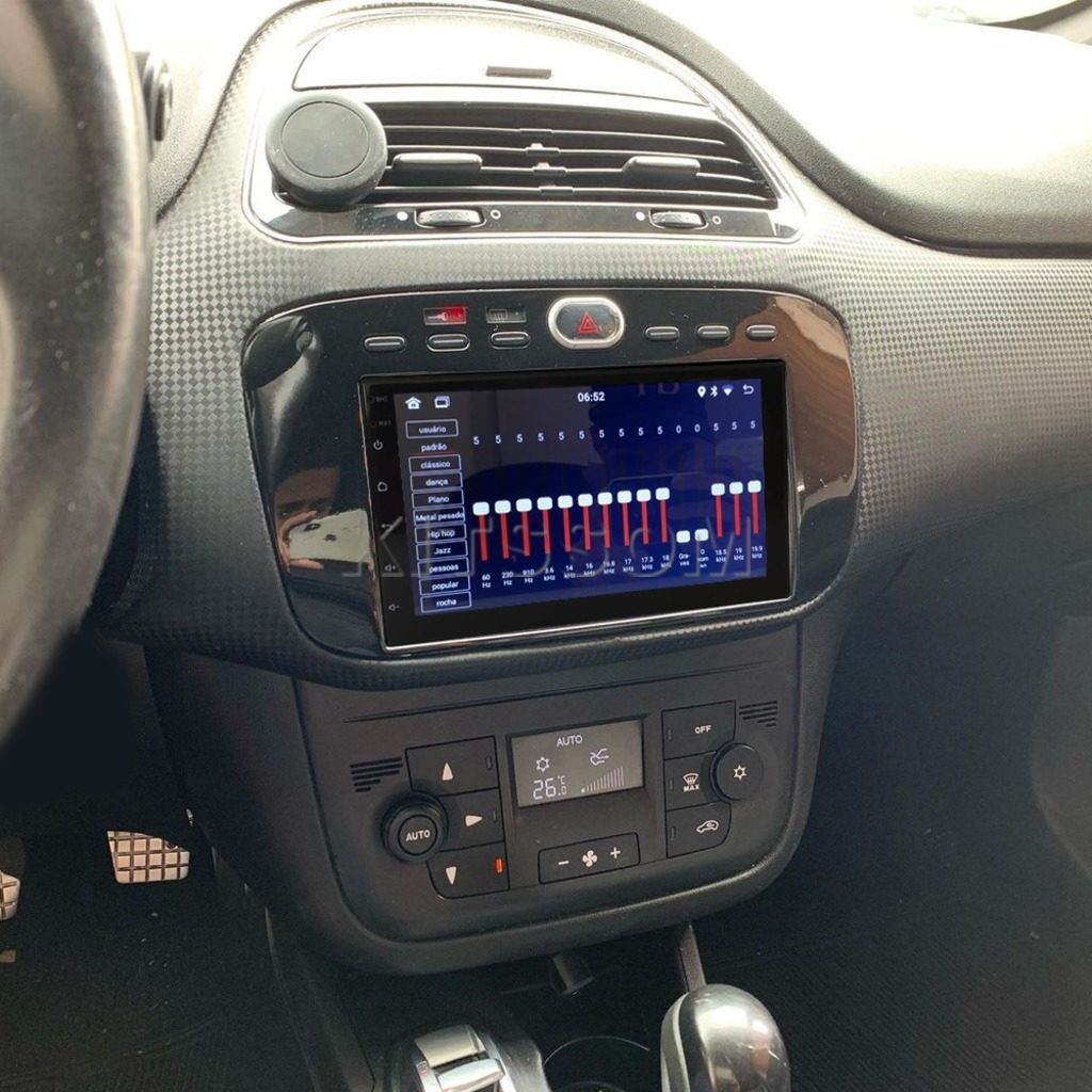 Multimídia Punto Linea 2015 2016 2017 2018 2019 V2 Carplay 7" 2013 2014-V2 CAR AUDIO-Kitssom