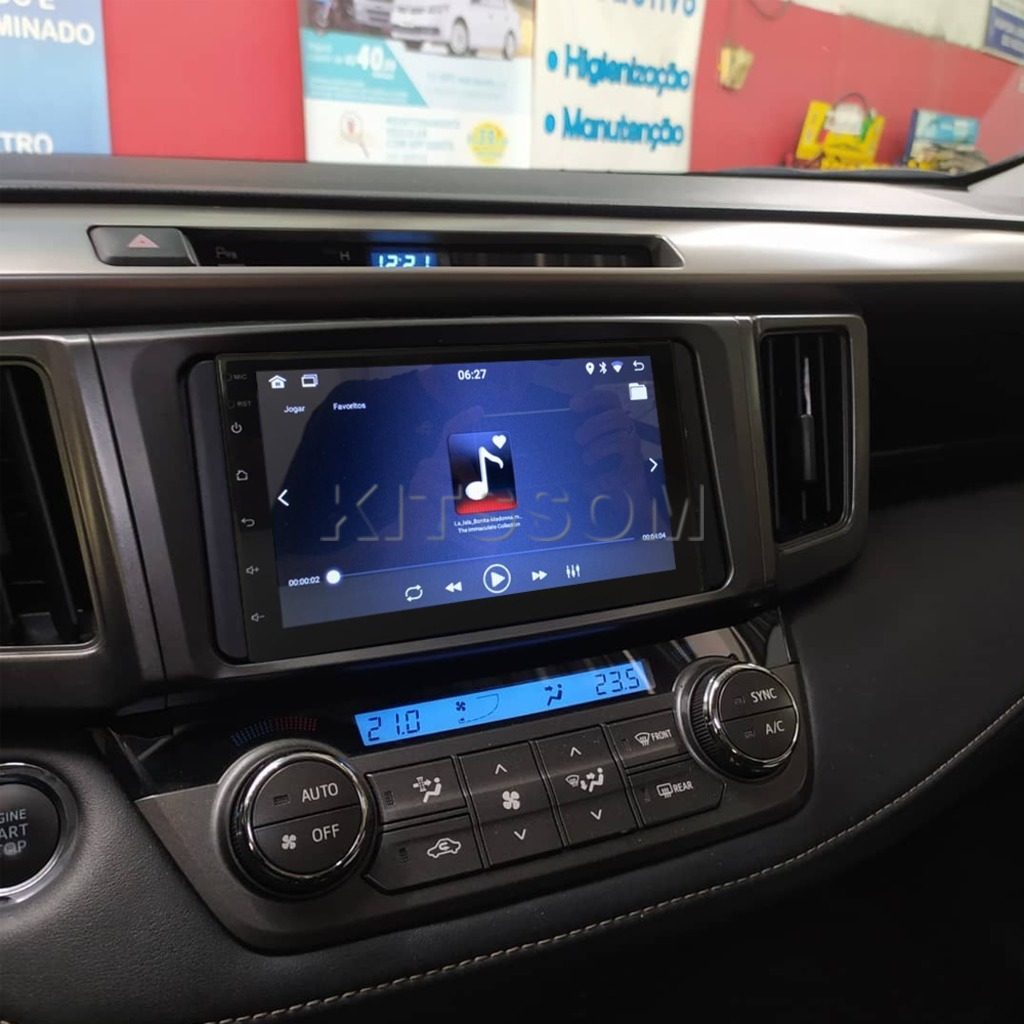 Multimídia RAV4 2013 2014 2015 2016 2017 2018 V2 Carplay 7"-V2 CAR AUDIO-Kitssom