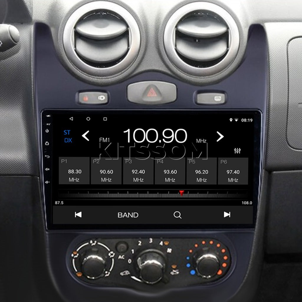 Multimídia Renault Sandero Logan Duster 2011 2012 2013 2014 2015 V2 Carplay 9"