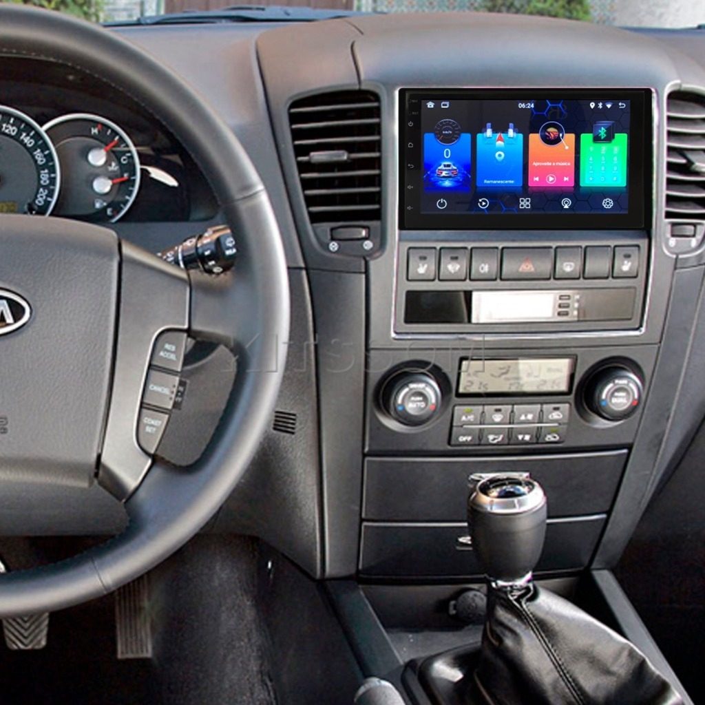 Multimídia Kia Sorento 2007 2008 2009 V2 Carplay 7"-V2 CAR AUDIO-Kitssom