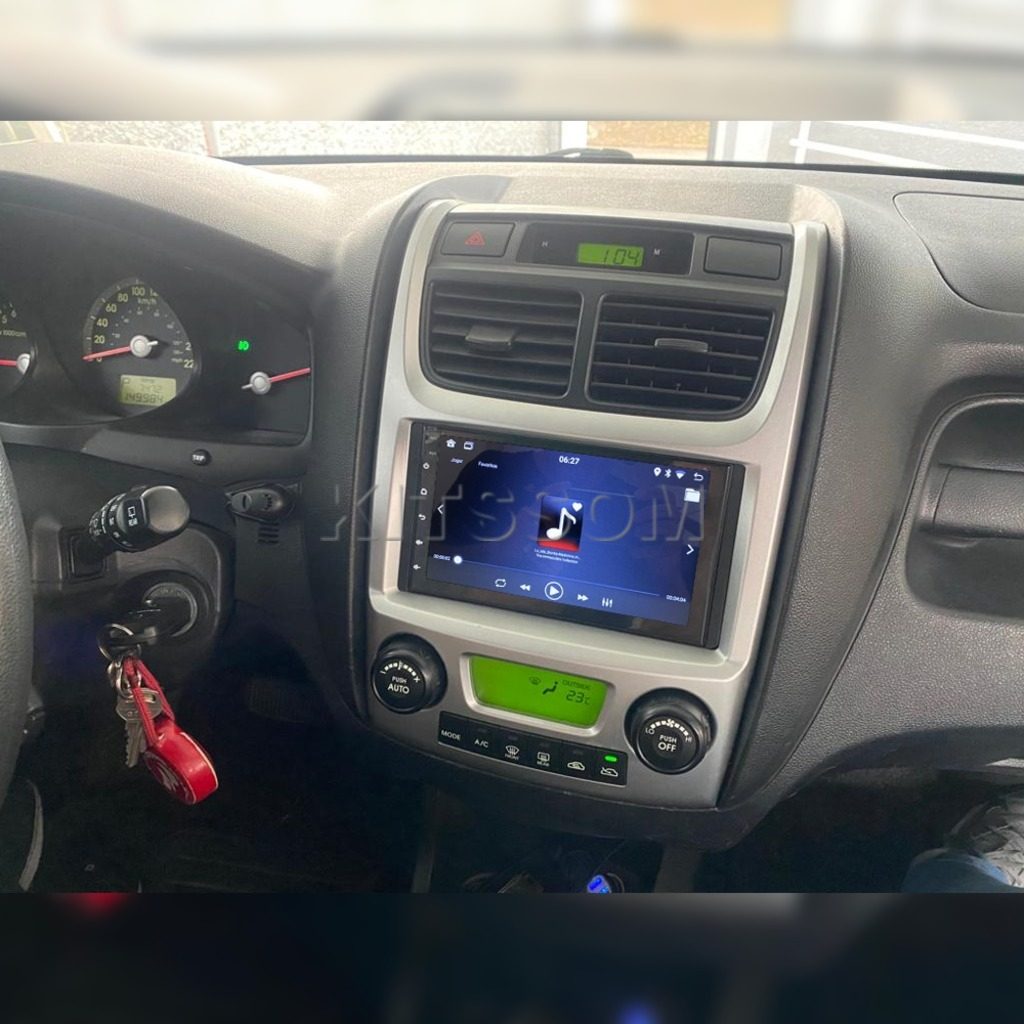 Multimídia Sportage 2006 2007 2008 2009 2010 V2 Carplay 7"-V2 CAR AUDIO-Kitssom