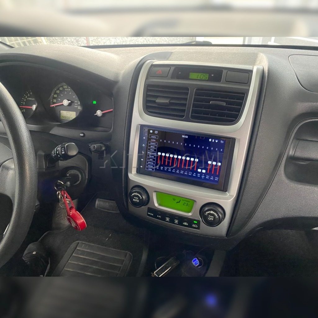 Multimídia Sportage 2006 2007 2008 2009 2010 V2 Carplay 7"-V2 CAR AUDIO-Kitssom