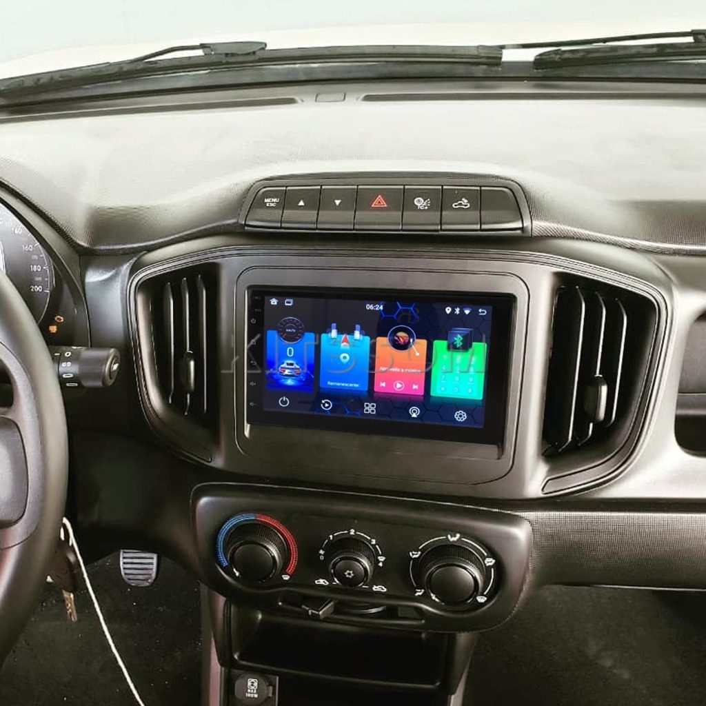 Multimídia Strada 2020 2021 2022 2023 V2 Carplay 7"-V2 CAR AUDIO-Kitssom