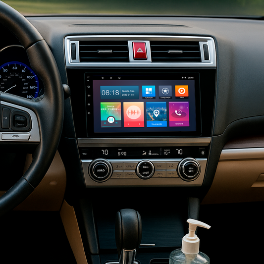 Multimidia Subaru Legacy 2014 2015 2016 2017 2018 V2 Carplay 9"