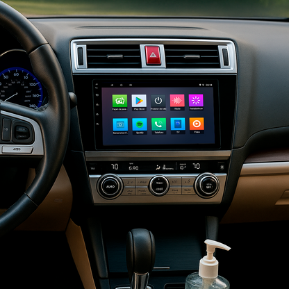 Multimidia Subaru Legacy 2014 2015 2016 2017 2018 V2 Carplay 9"