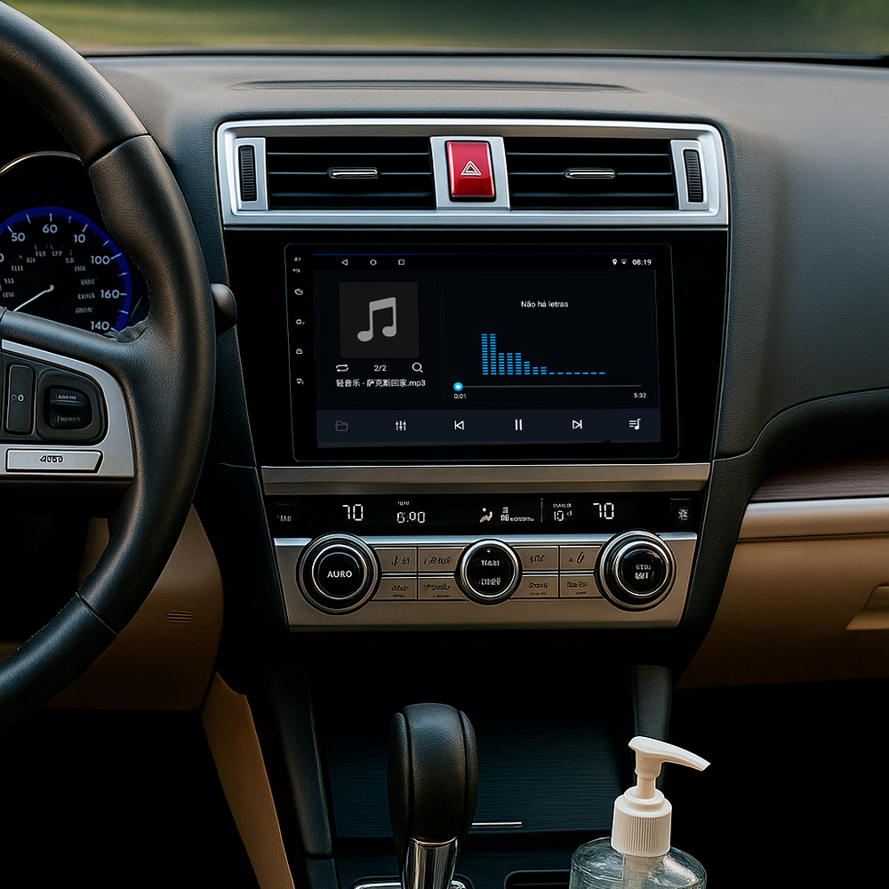 Multimidia Subaru Legacy 2014 2015 2016 2017 2018 V2 Carplay 9"