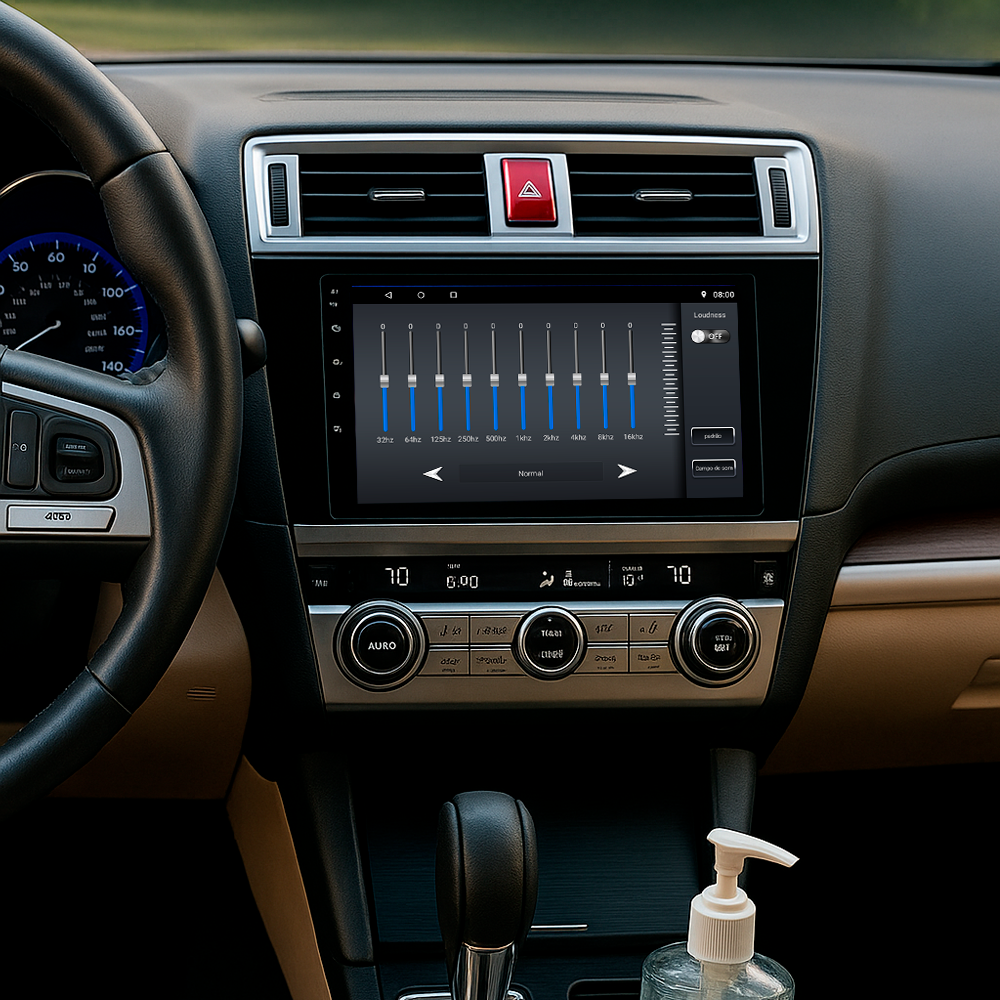 Multimidia Subaru Legacy 2014 2015 2016 2017 2018 V2 Carplay 9"