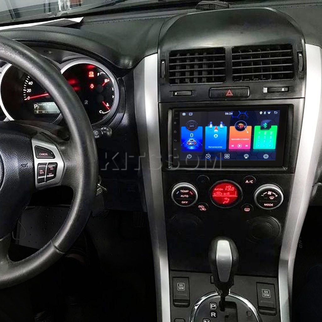 Multimídia Suzuki Vitara 2012 2013 2014 2015 2016 V2 Carplay 7" 2009 2010 2011-V2 CAR AUDIO-Kitssom