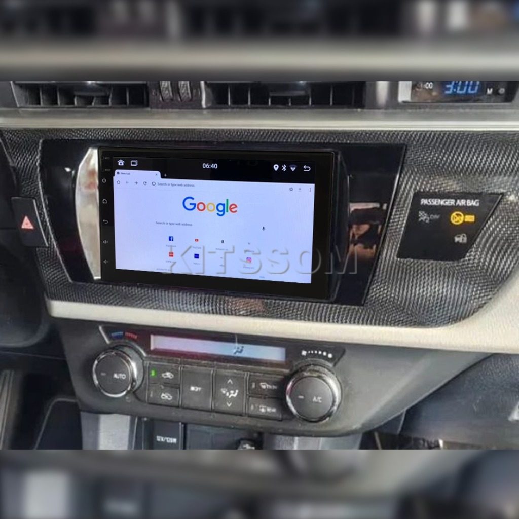 Multimídia Toyota Corolla 2015 2016 2017 V2 Carplay 7"-V2 CAR AUDIO-Kitssom