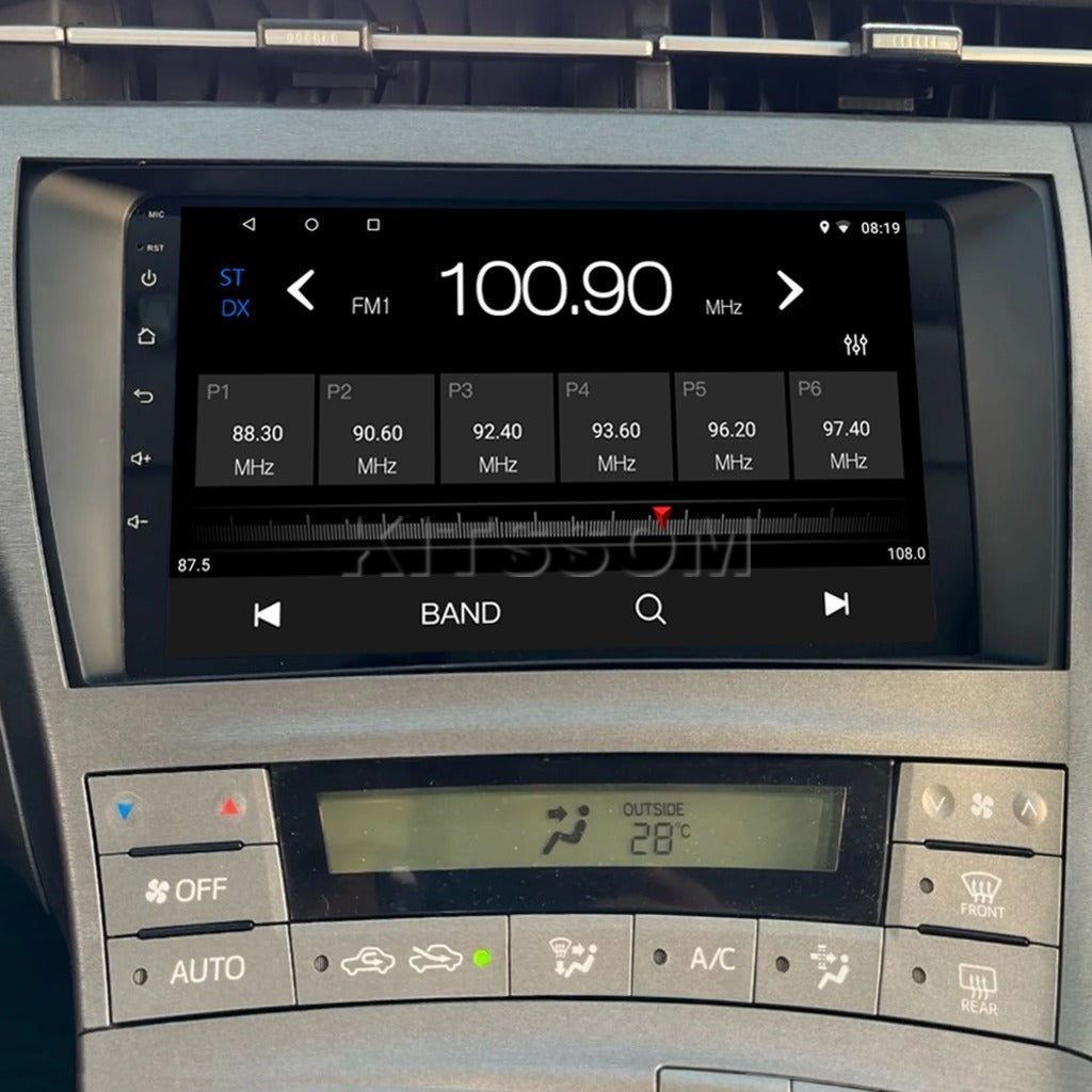 Multimídia Toyota Prius 2011 2012 2013 2014 2015 V2 Carplay 9" 2010-V2 CAR AUDIO-Kitssom