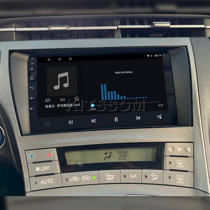 Multimídia Toyota Prius 2011 2012 2013 2014 2015 V2 Carplay 9" 2010-V2 CAR AUDIO-Kitssom
