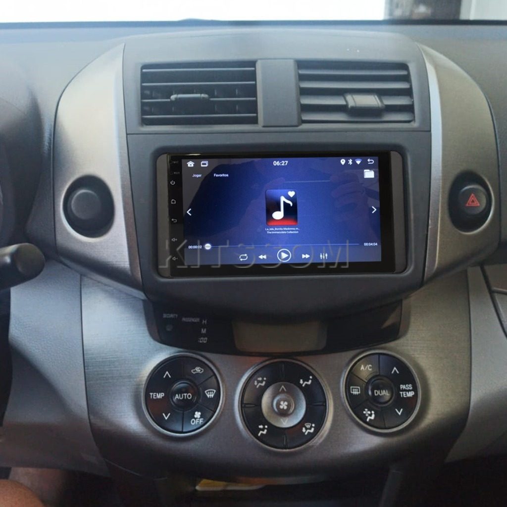 Multimídia Toyota RAV4 2008 2009 2010 2011 2012 V2 Carplay 7"-V2 CAR AUDIO-Kitssom
