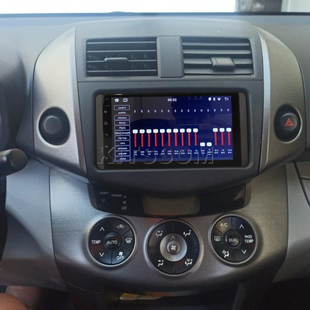 Multimídia Toyota RAV4 2008 2009 2010 2011 2012 V2 Carplay 7"-V2 CAR AUDIO-Kitssom