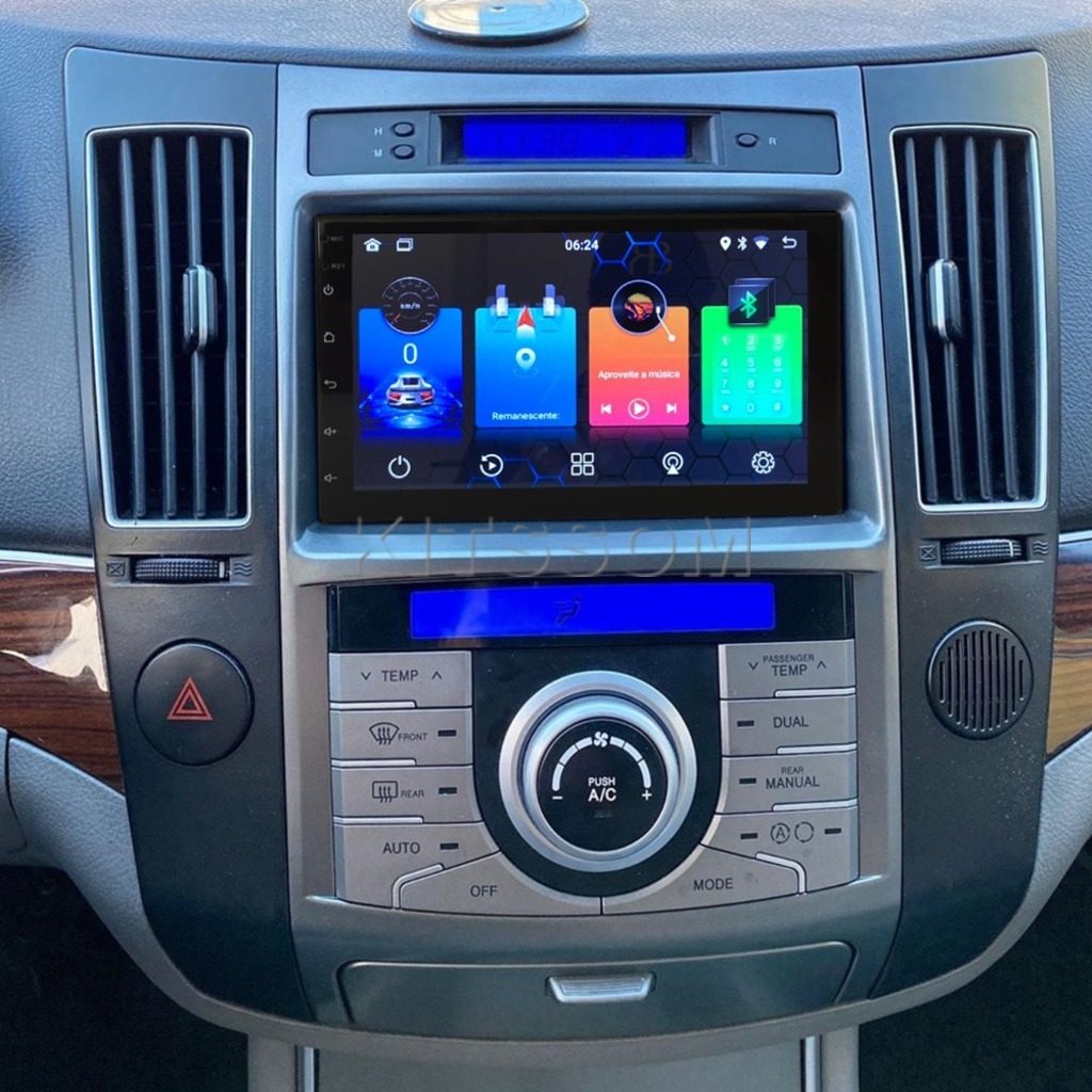 Multimídia Vera Cruz 2008 2009 2010 2011 2012 V2 Carplay 7" 2007-V2 CAR AUDIO-Kitssom
