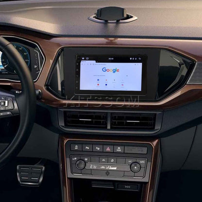 Multimídia Tcross 2018 2019 2020 2021 2023 V2 Carplay 7"-V2 CAR AUDIO-Kitssom