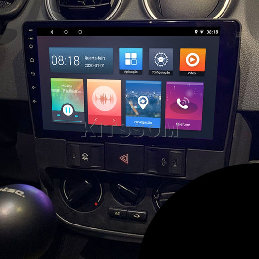 Multimídia Gol Parati G4 2005 06 07 08 09 V2 Carplay 9"-V2 CAR AUDIO-Kitssom