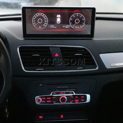 Tela de alta definição compatível com Audi Q3.