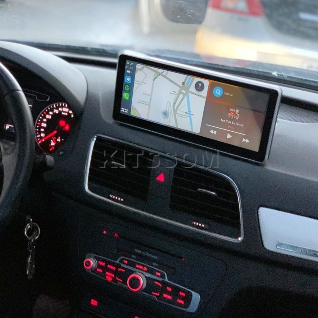 Navegação GPS integrada para Audi Q3.