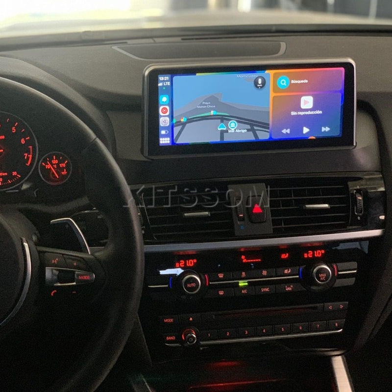 Navegação GPS e conectividade Bluetooth para BMW X3/X4.