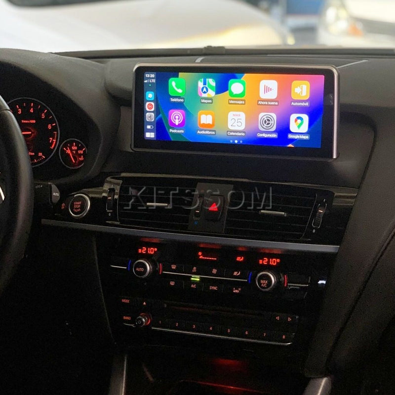 Design moderno e funcional para o painel do BMW X3/X4.