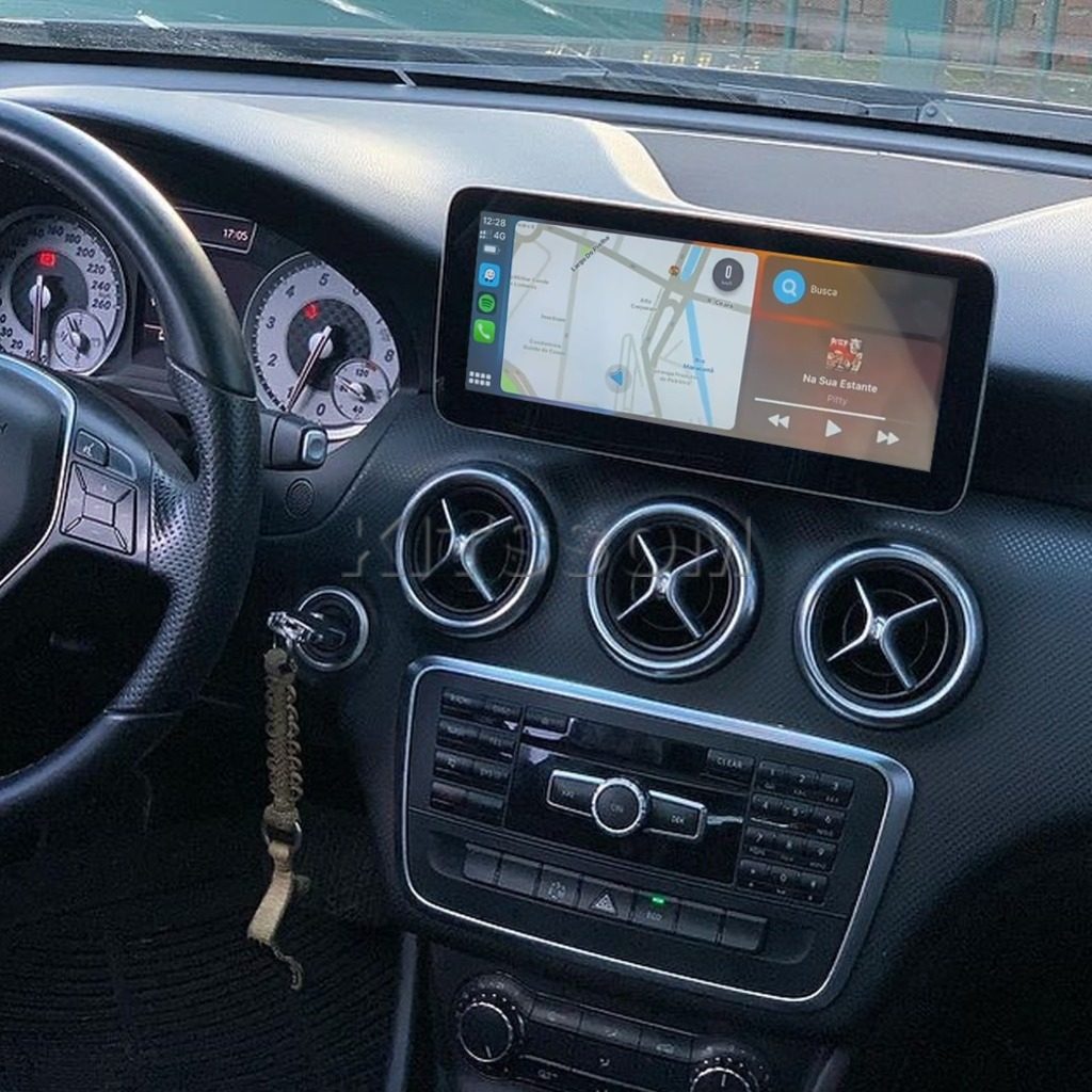 Sistema de navegação e mídia para Mercedes-Benz GLA, A e CLA.