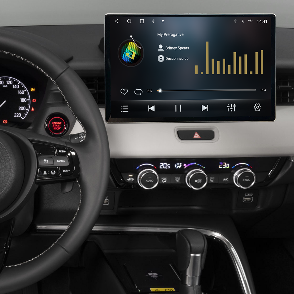 Multimidia HRV 2022 2023 2024 2025 2026 V2 Tesla 13"