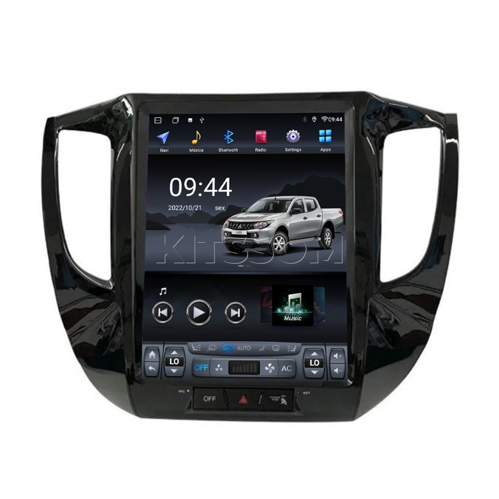 Multimídia L200 Triton 2017 2018 2019 V2 Tesla 12.1"