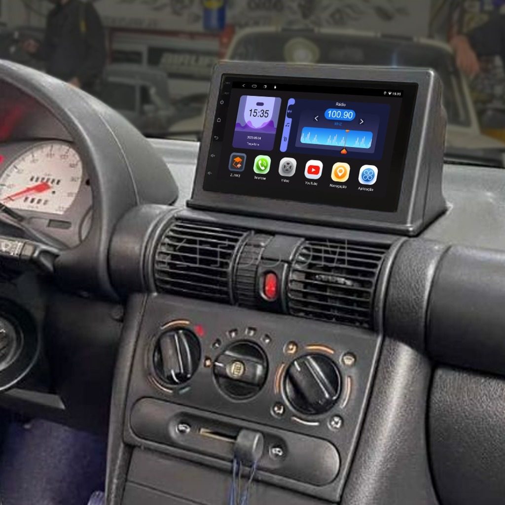 Multimídia Chevrolet Corsa G1 Hatch Sedan Classic V2 Octa 4G 7